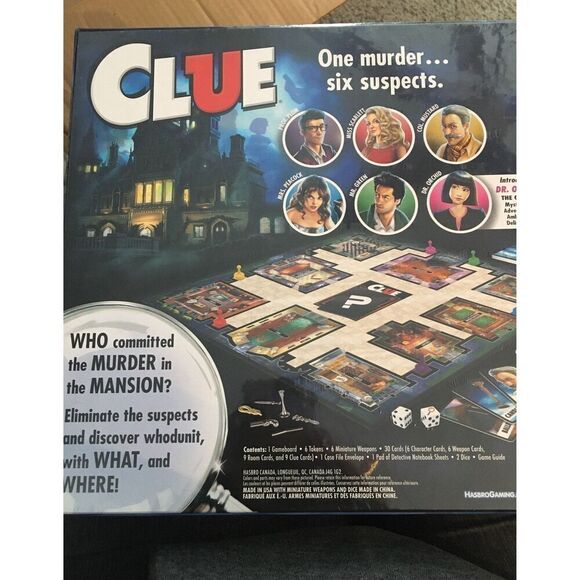 Clue Board Game 2015 - Factory Sealed and Brand New - Picture 3 of 6